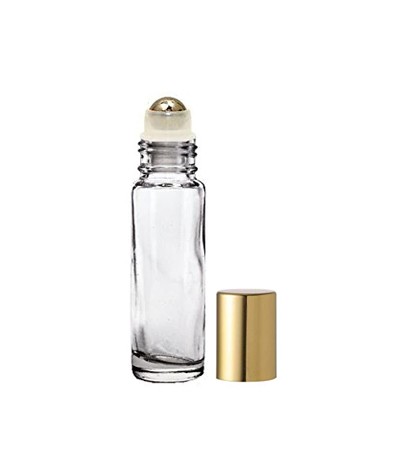 10ml Roll On Bottle With Gold Cap