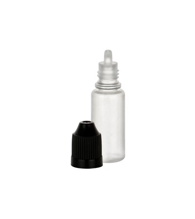 10 ml LDPE Bottle With Black Safety Cap