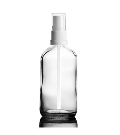 120 ml Euro Bottle With White Sprayer
