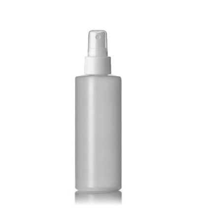 4 Oz Natural Cylinder With White Sprayer