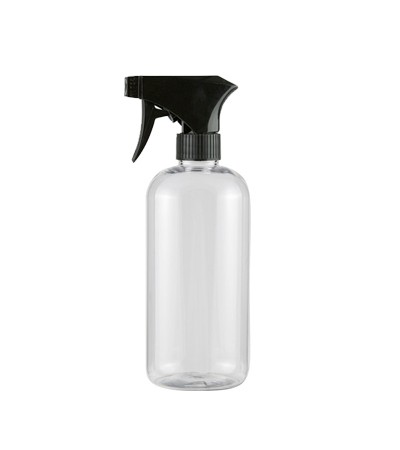 16 Oz Pet Bottle With Black Sprayer