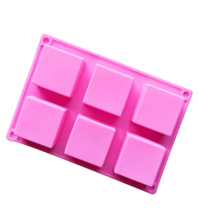 6 Cavity Square Silicone Mold 