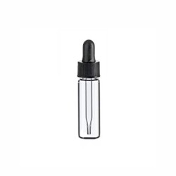 1 Dram Clear Glass Vial With Dropper