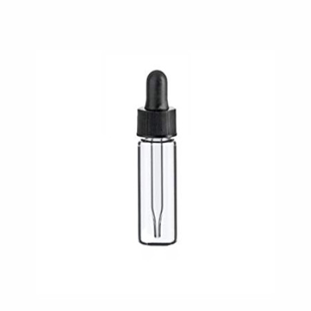 1 Dram Clear Glass Vial With Dropper
