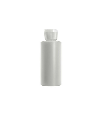 1 Oz Natural Cylinder With White Lock Top