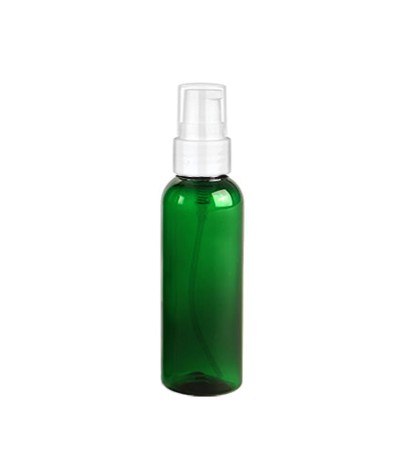 2 Oz Green Bottle With White Treatment Pump
