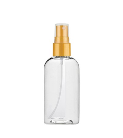 2 Oz PET Bottle With Orange Fine Mist Sprayer