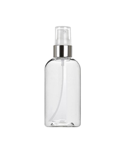 2 Oz Boston PET Bottle With Silver White Sprayer