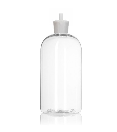 32 Oz Boston PET Bottle With Lock Top Cap