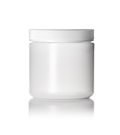 500 ml Jar HDPE (WHITE) With Cap
