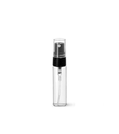 5 ml Clear Glass With Black Atomizer