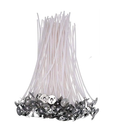 6 Inch Waxed Candle Wicks 