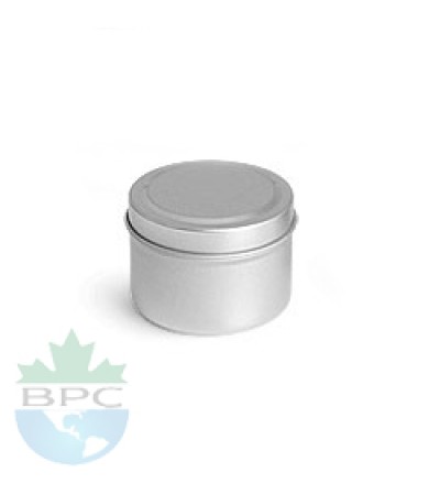 1 OZ Deep Metal Tin With Cap