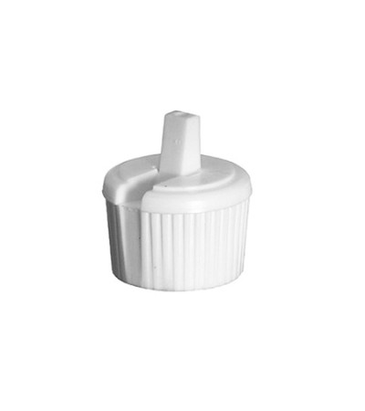 24-410 White Lock Top Cap