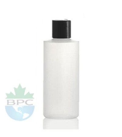 4 Oz Natural Bottle with Disc Top