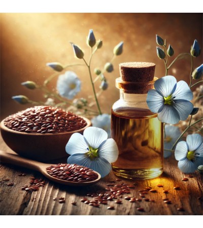 Flax Seed Oil Virgin ORGANIC 