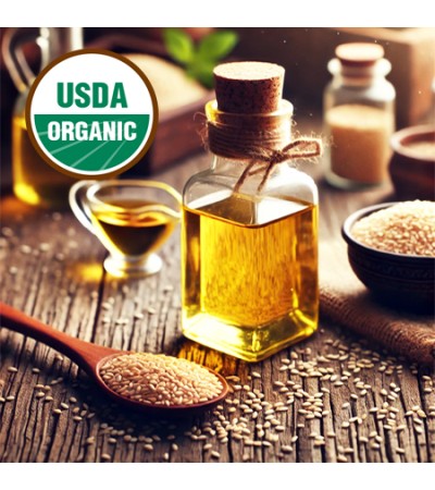 Sesame Seed Oil Extra Virgin Organic 