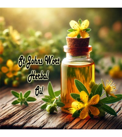St Johns Wort Herbal Oil