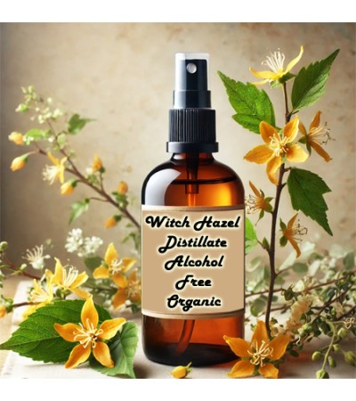 Witch Hazel Distillate ORGANIC Alcohol Free