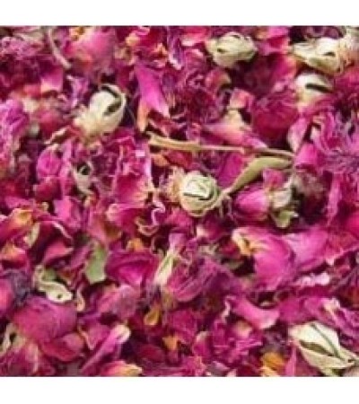 ROSE BUDS AND PETALS