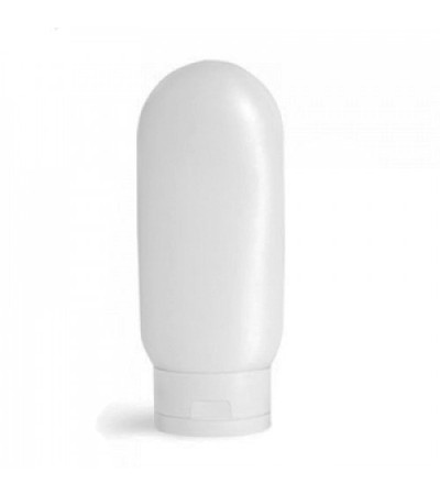 4 Oz White Tottle Tube With White Cap