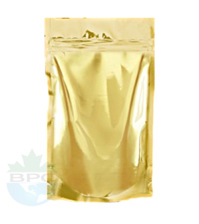 2 Oz Gold Stand Up Pouch