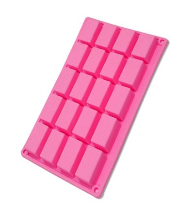 20 Cavity Rectangle Soap Mold