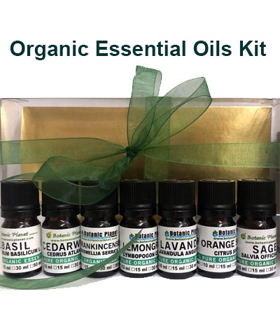 Organic Essential Oils Kit 