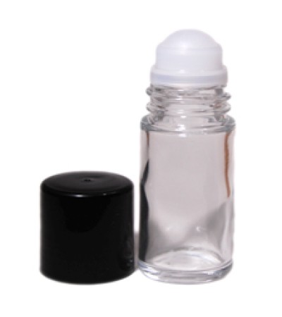 30 ml Plain Glass Roll On Bottle