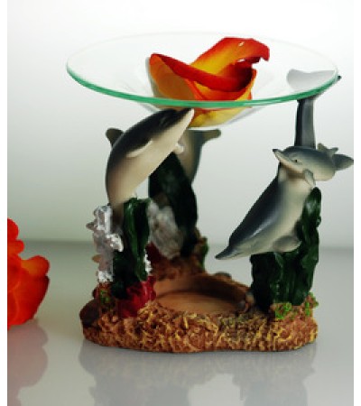 Dolphin Tealight Oil Burner
