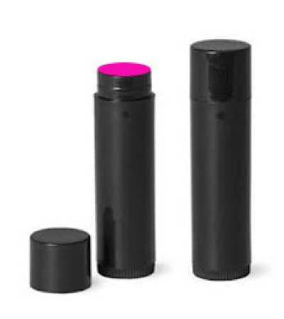.15 Oz Black Lip Balm Tube 