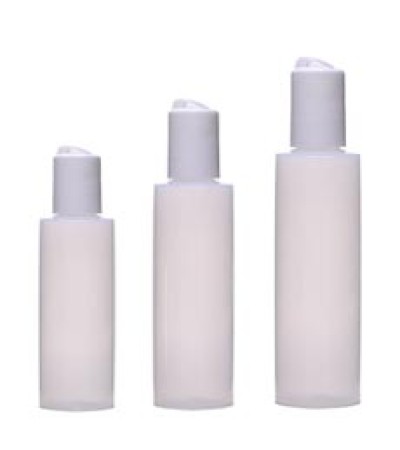 Natural Cylinder With White Disc Top